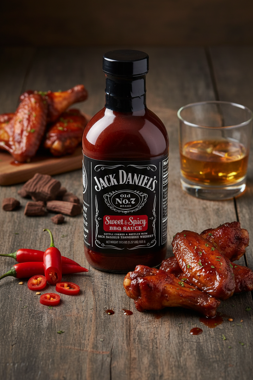 Salsa Picante Jack Daniel's nº 7 en 553 g