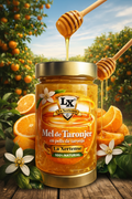 Miel de Naranjo con piel de  Naranja 450 g La Xertense