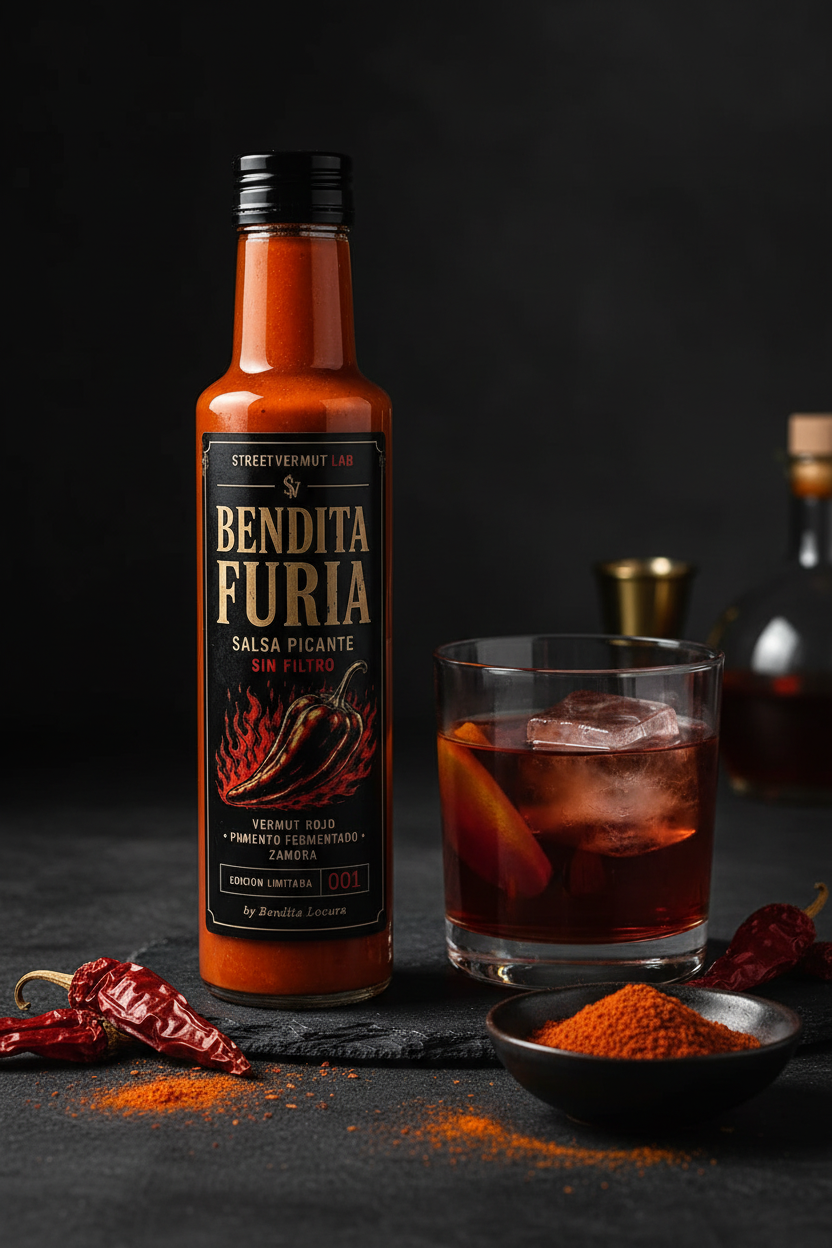 Salsa de VERMUT Bendita Fúria 100 ml