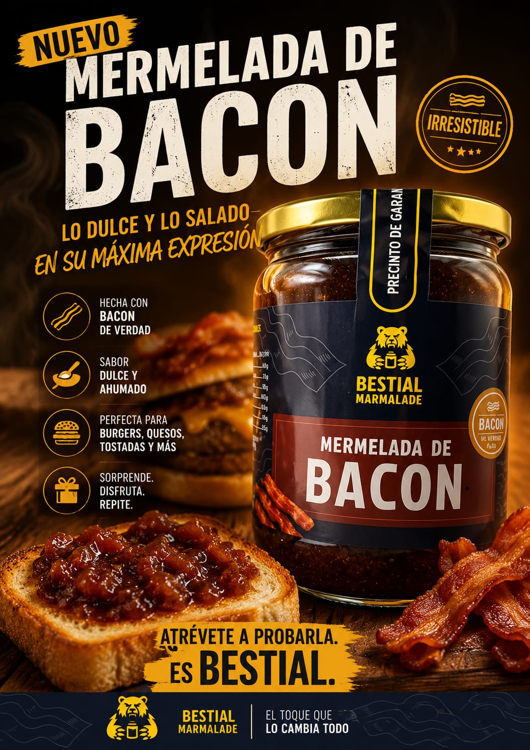 MERMELADA DE BACON 200 g